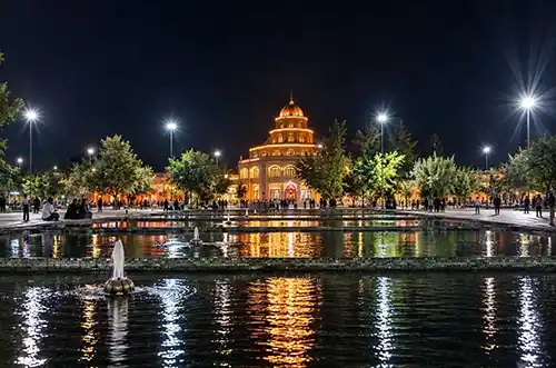 عمارت کلاه فرنگی تبریز کجاست؟ 4 عکس عمارت کلاه فرنگی تبریز